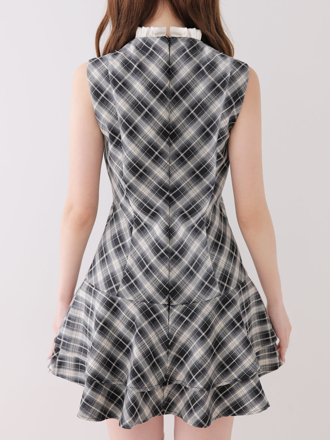 Classic mood check mini onepiece(eme10855)