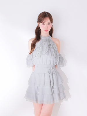 model：162cm　(zsize：F　color：Blue)