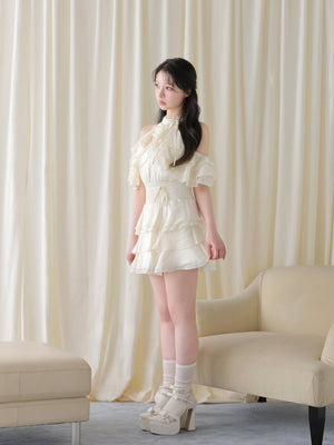 model：160cm　(size：F　color：Ivory)