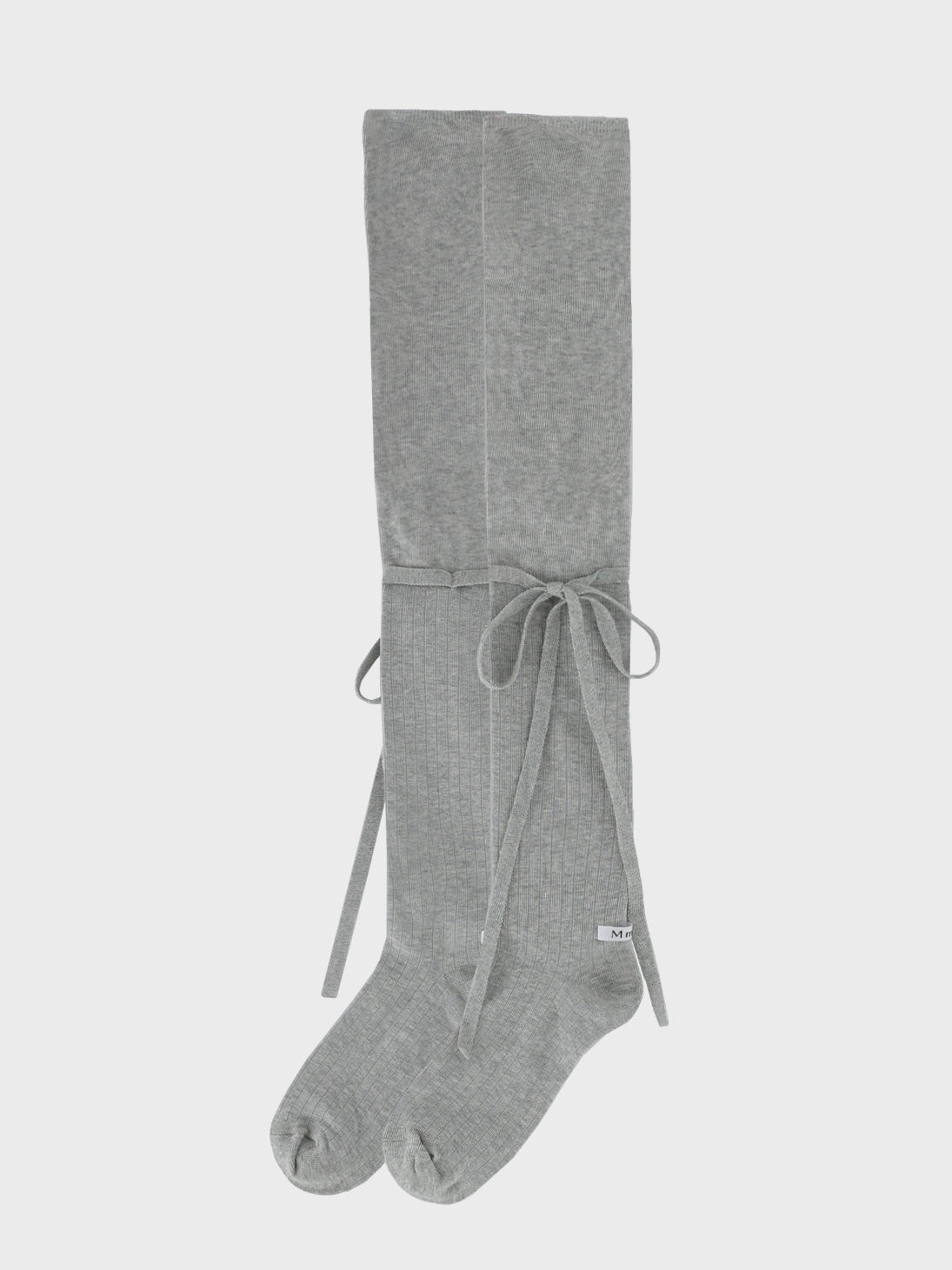 Twin ribbon knee high socks(eme10857)