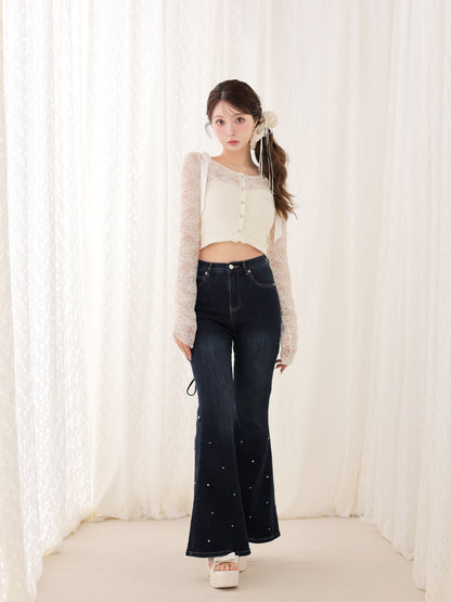 model：160cm　(size：F　color：Ivory)
