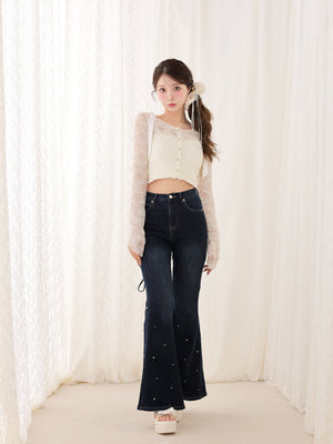model：160cm　(size：F　color：Ivory)