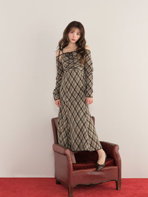 model：160cm　(size：F　color：Brown)