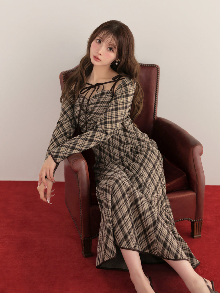 model：160cm　(size：F　color：Brown)