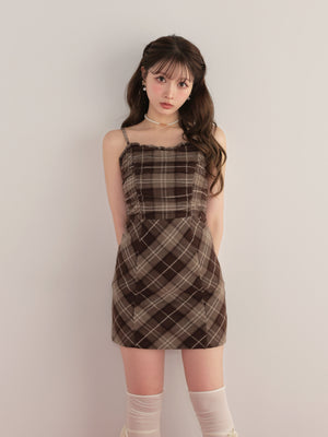 model：160cm　(size：F　color：Brown)