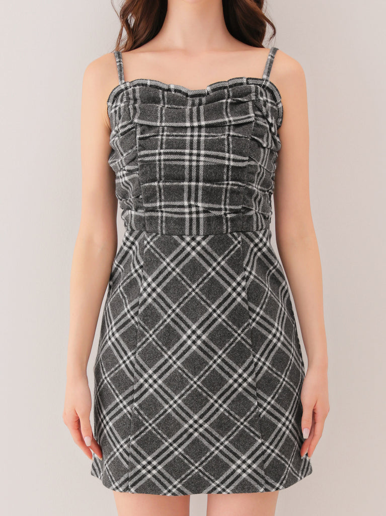 model：162cm　(size：F　color：Gray)