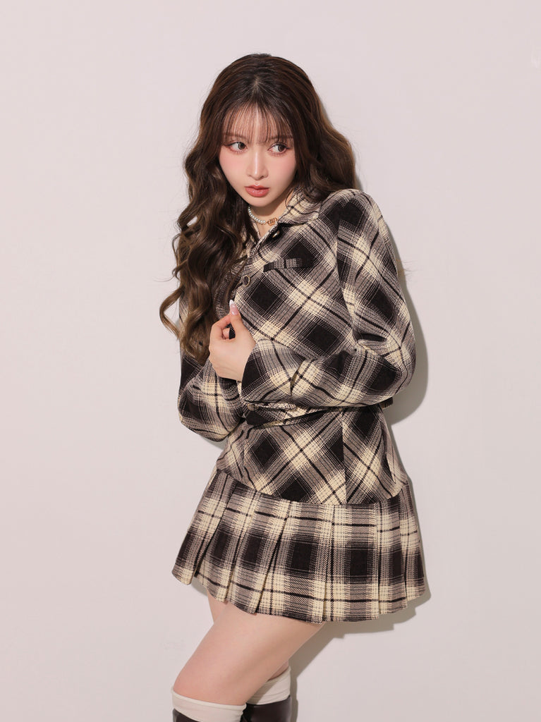 model：160cm　(size：F　color：Brown)