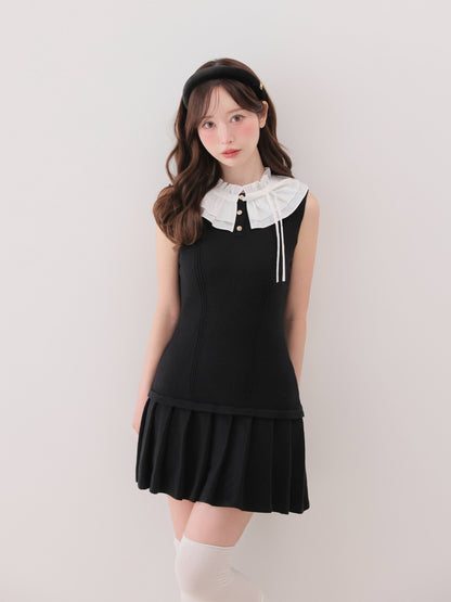model：162cm　(size：F　color：Black)
