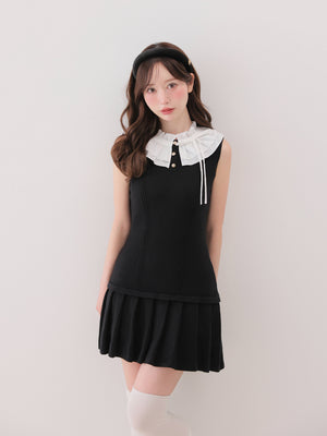 model：162cm　(size：F　color：Black)
