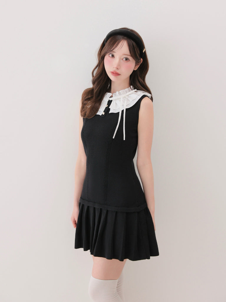 model：162cm　(size：F　color：Black)