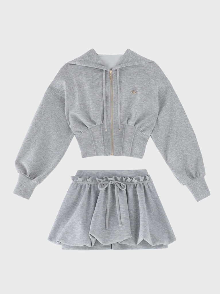 Hoodie shape smooth setup(eme10869)