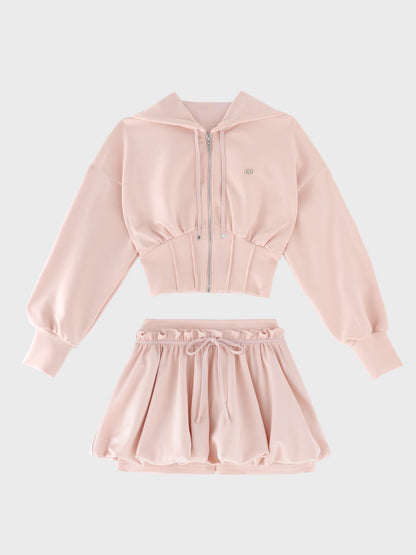 Hoodie shape smooth setup(eme10869)
