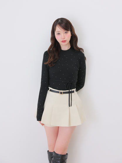 model：162cm　(size：F　color：Ivory)