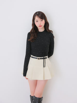 model：162cm　(size：F　color：Ivory)