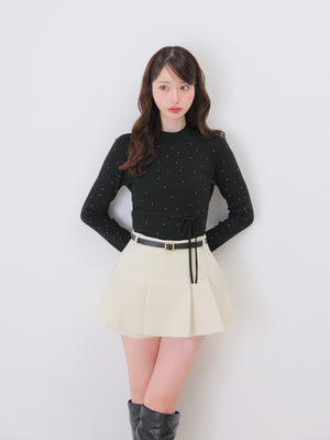 model：162cm　(size：F　color：Ivory)