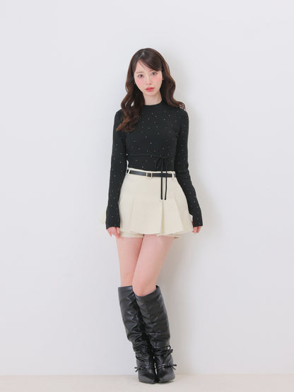 model：162cm　(size：F　color：Ivory)