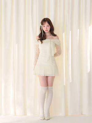 model：162cm　(size：F　color：Ivory)