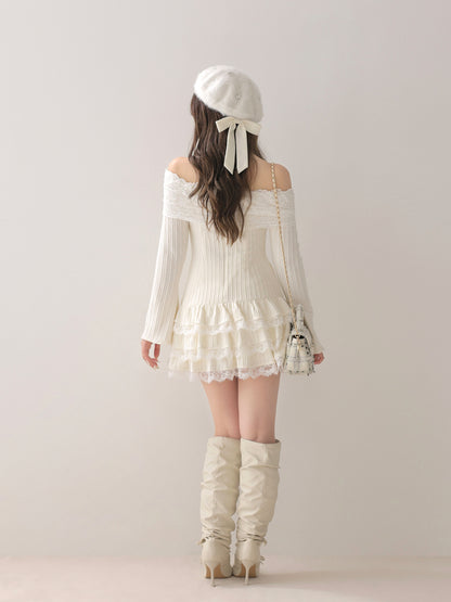model：160cm　(size：F　color：Ivory)