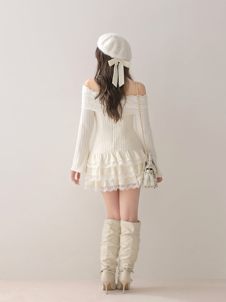 model：160cm　(size：F　color：Ivory)