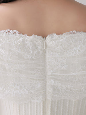 Ribbon lace gather tiered mini onepiece(eme10873)
