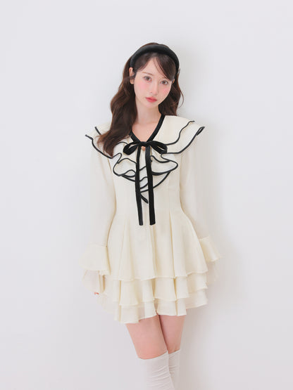 model：162cm　(size：F　color：Ivory)
