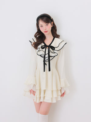model：162cm　(size：F　color：Ivory)