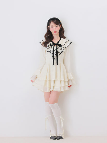 model：162cm　(size：F　color：Ivory)
