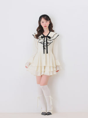 model：162cm　(size：F　color：Ivory)