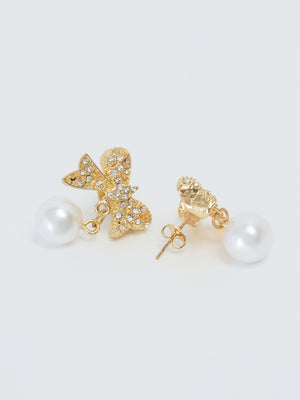 Bijou ribbon ear jewelry(eme10878)
