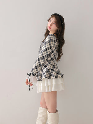 model：160cm　(size：F　color：Ivory)