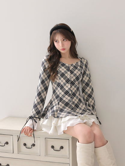 model：160cm　(size：F　color：Ivory)