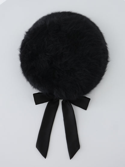 Jewel bijou fur beret(eme10891)