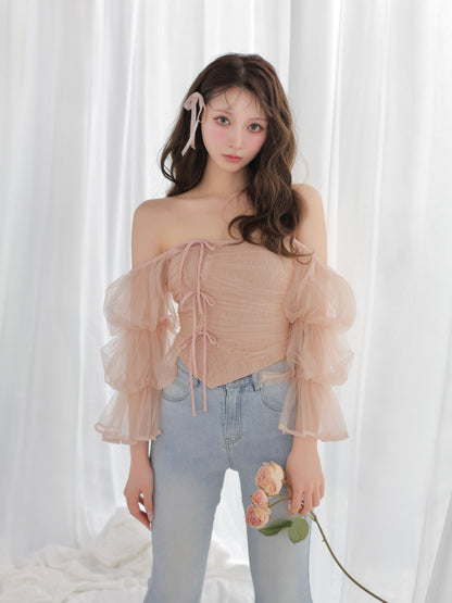 model：160cm　(size：F　color：Pink)