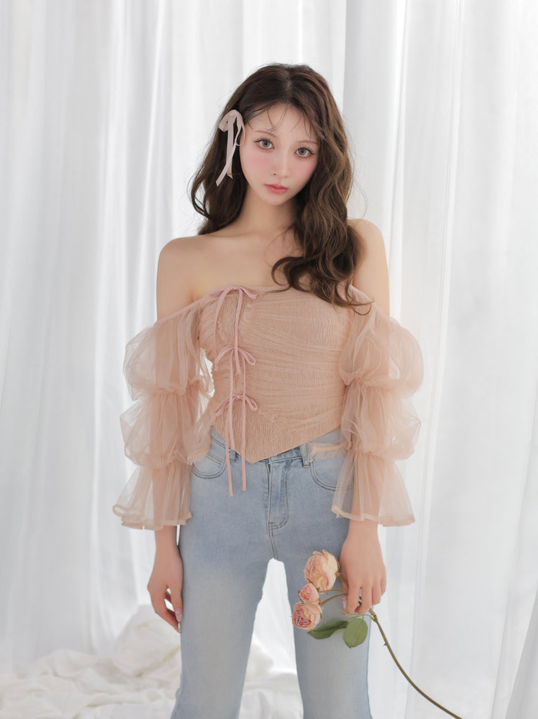 model：160cm　(size：F　color：Pink)