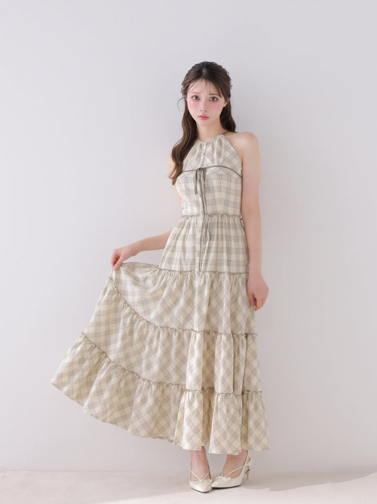 model：160cm　(size：F　color：Beige)