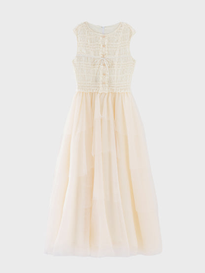 Muse flare tulle long onepiece(eme10909)