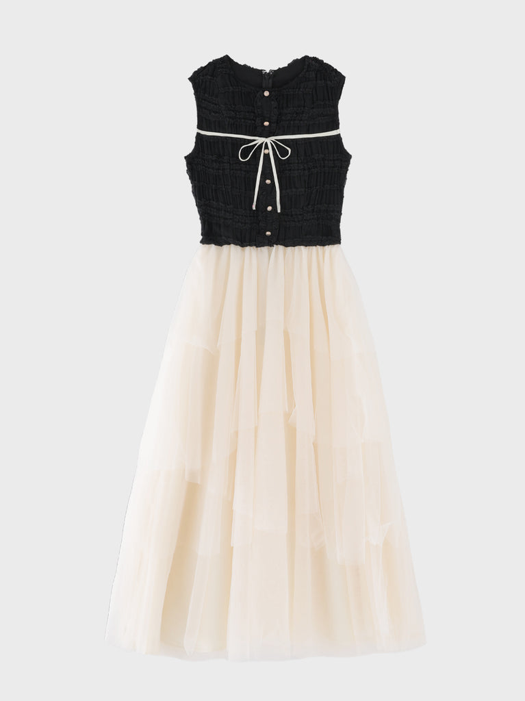 Muse flare tulle long onepiece(eme10909)