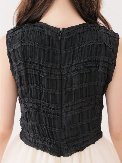 Muse flare tulle long onepiece(eme10909)