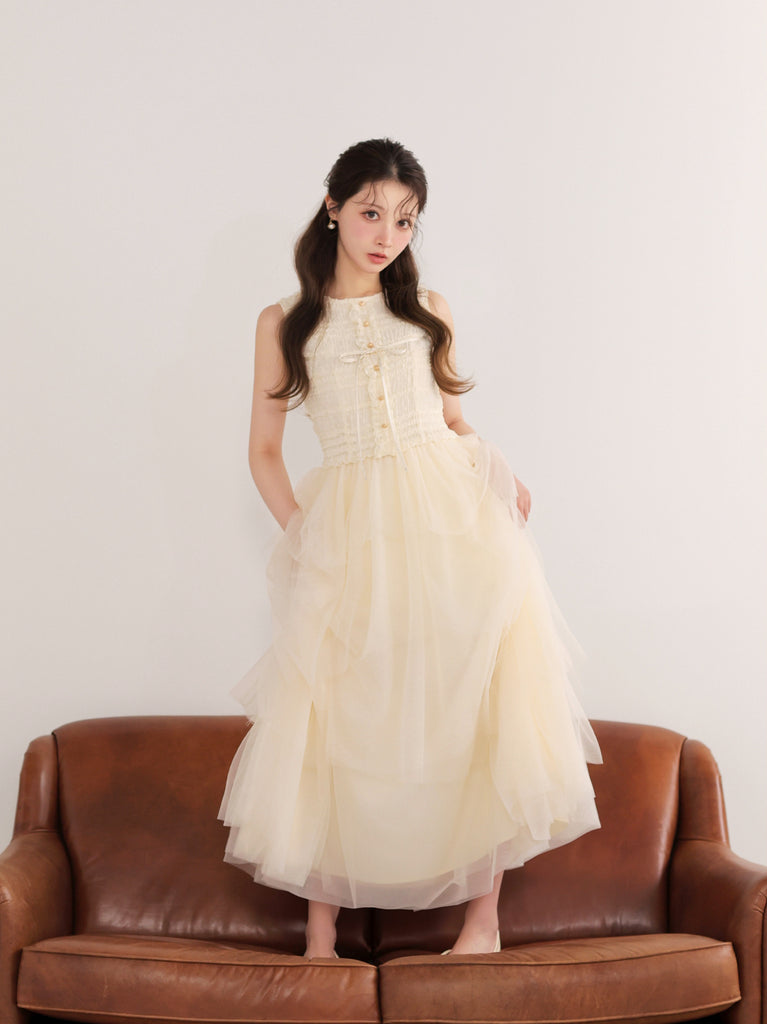 model：160cm　(size：F　color：Ivory)