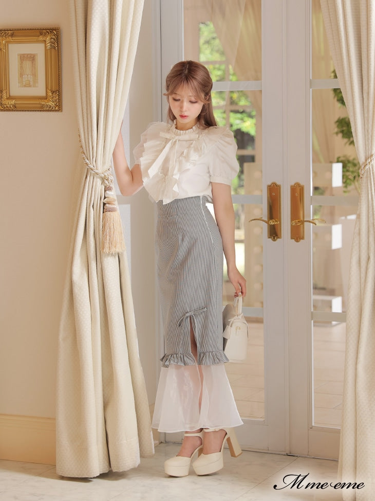 model：160cm　(size：F　color：White)