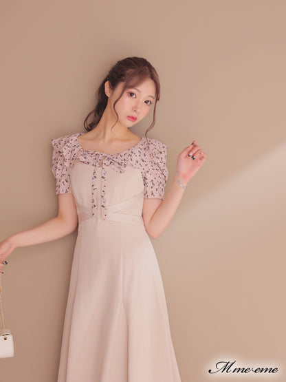 【SALE】Feminine flower print tops (eme10242)