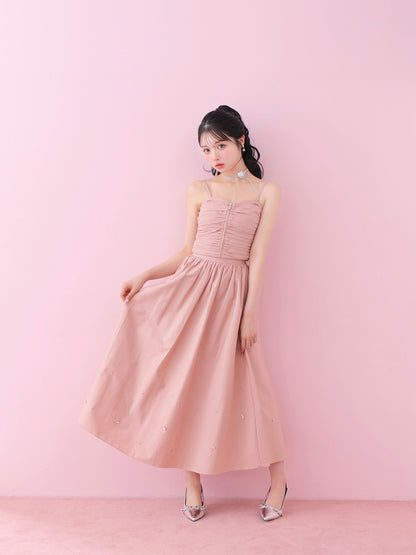 Bijou volume long skirt(eme10471)
