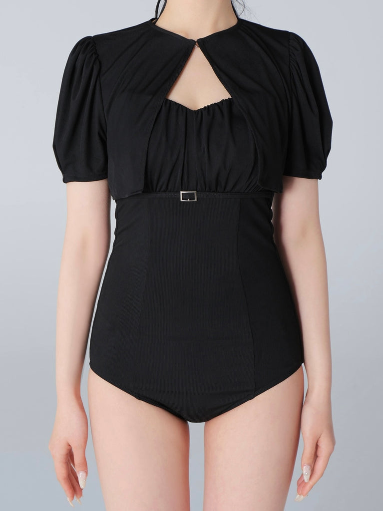 Back ribbon ensemble swimwear(eme10538)