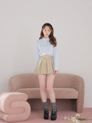 model：162cm　(size：F　color：Beige)