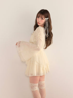 model：160cm　(size：F　color：Ivory)