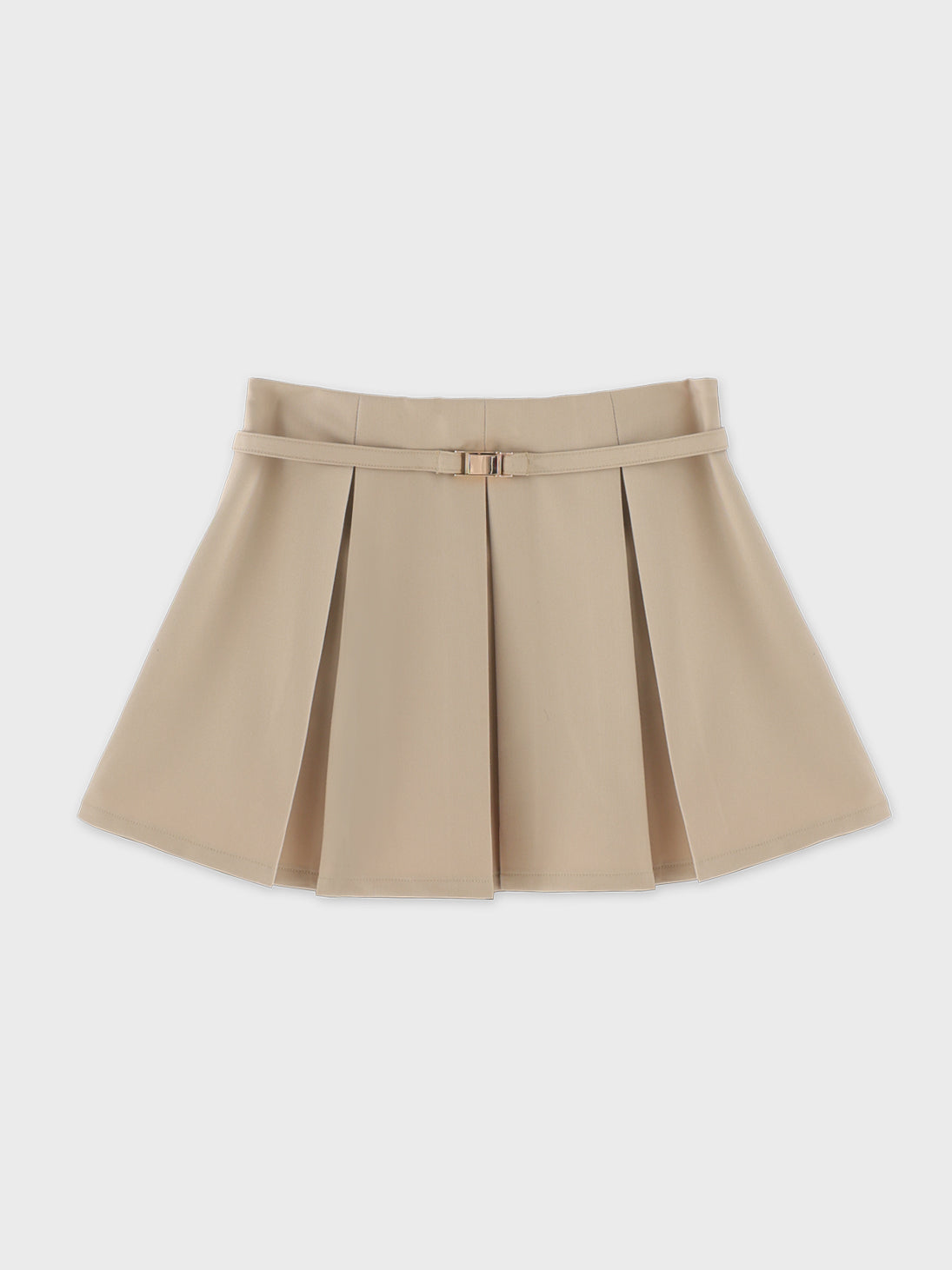 Layered pleated short pants(eme11001)