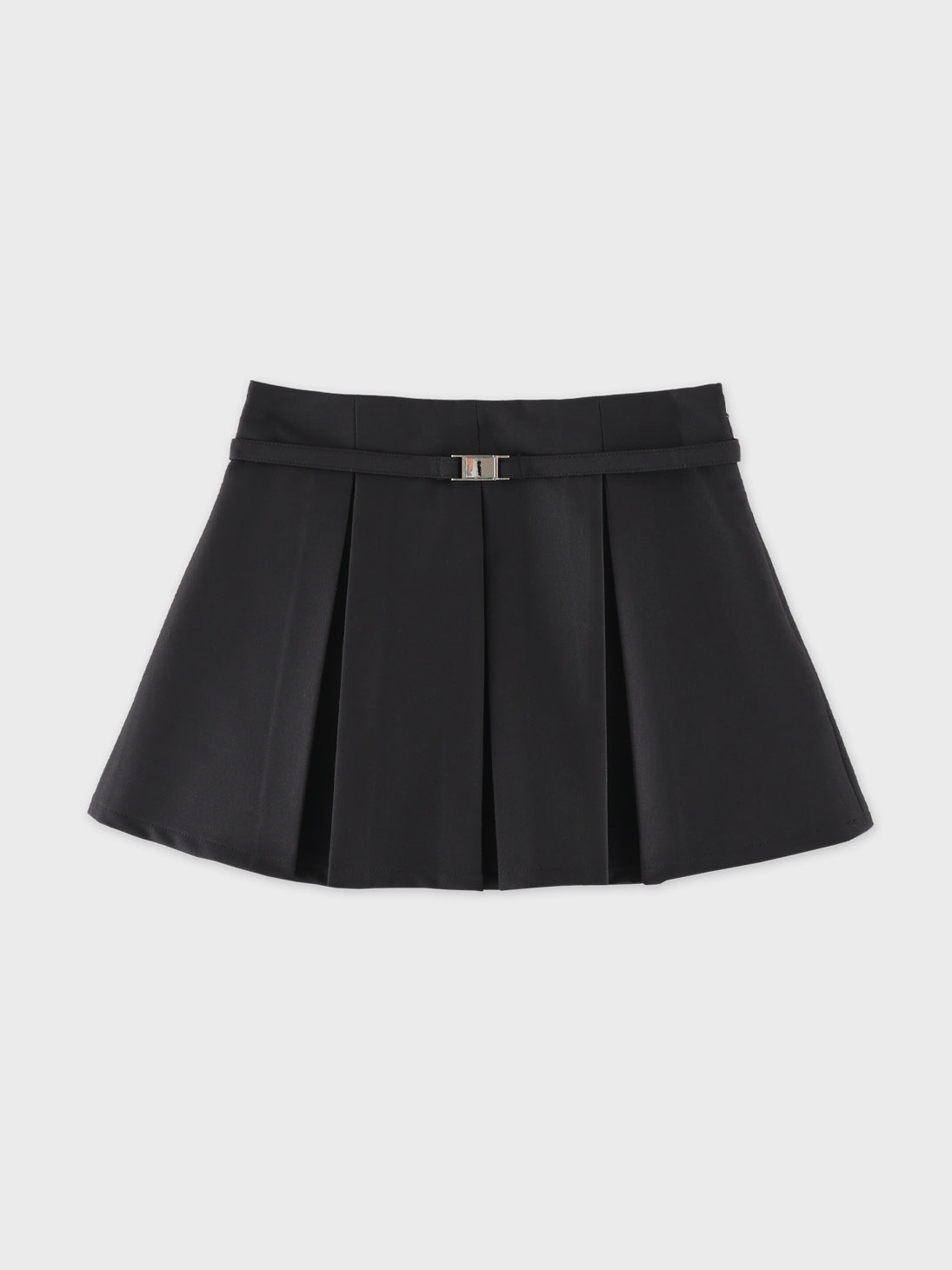 Layered pleated short pants(eme11001)