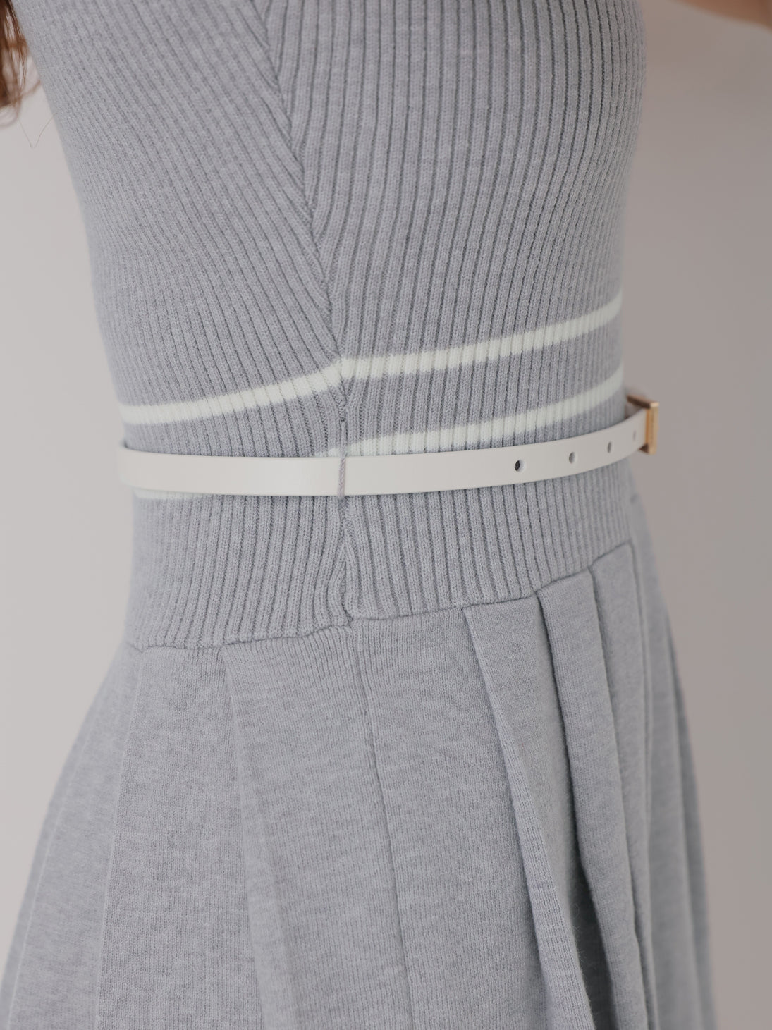 French line knit ensemble onepiece(eme10799)