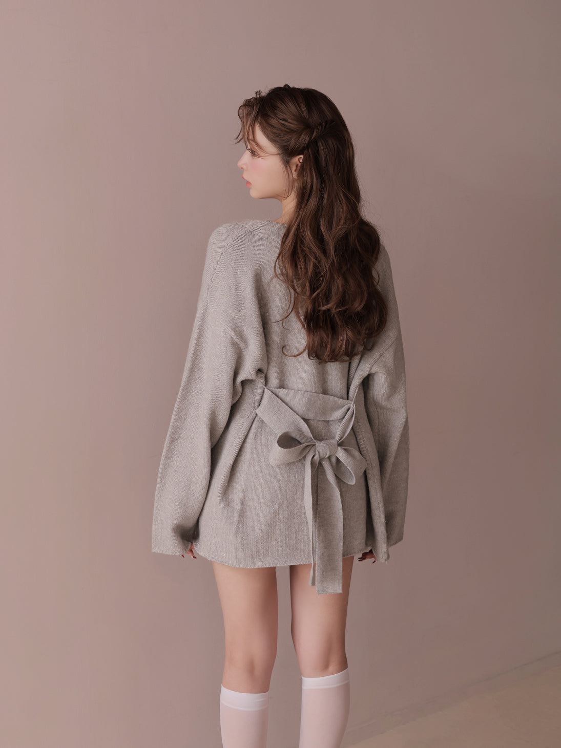 Mmeeme ラメガウンレイヤードニットセット Lame gown layered knit set(eme11002) – M me eme