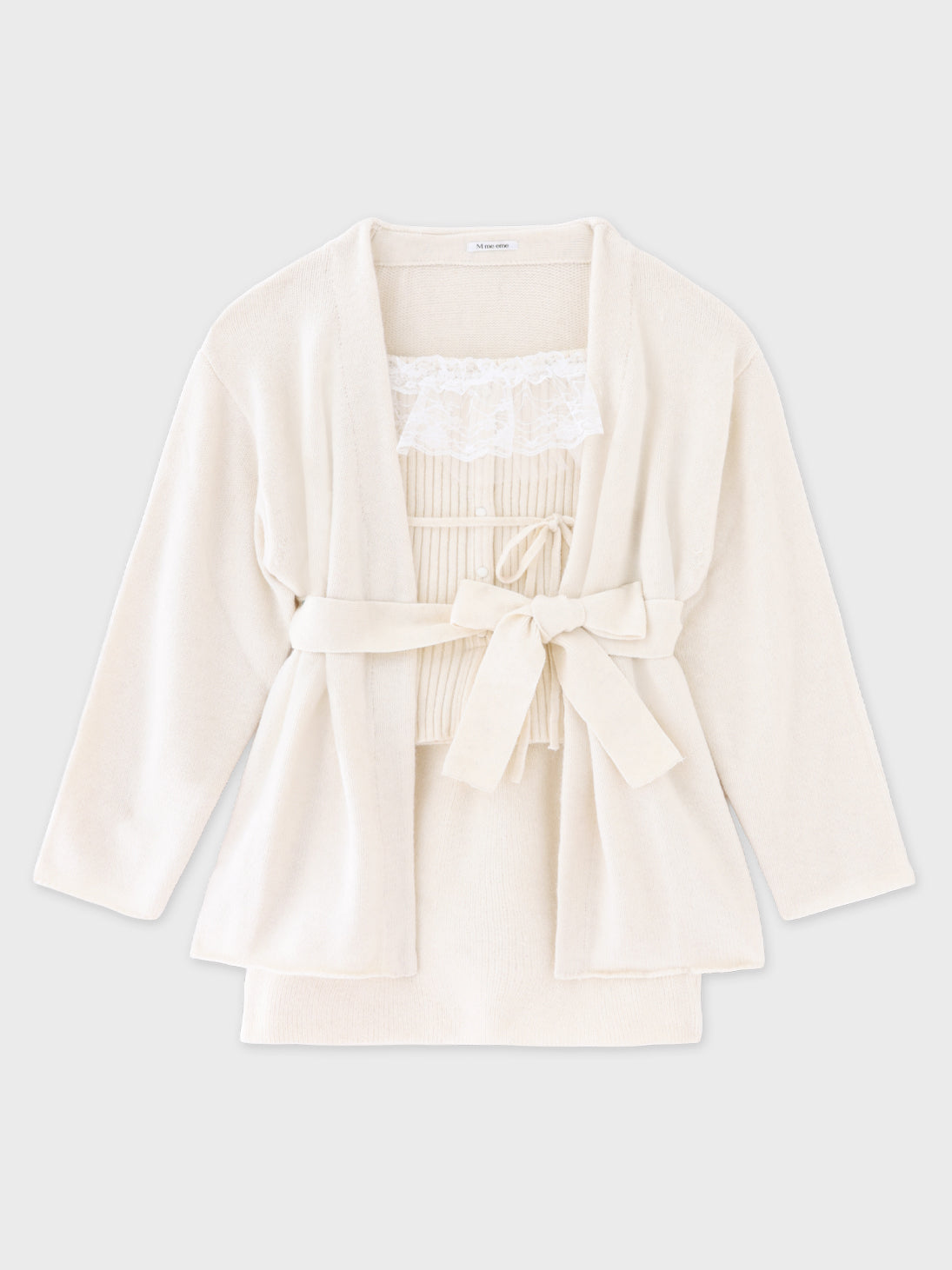エムミーエメLame gown layered knit set エムエメ Lame gown layered knit set(eme11002) – M me eme